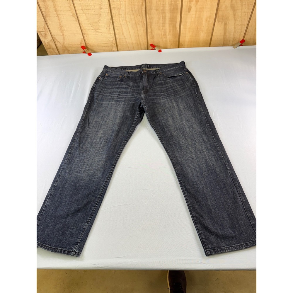Lucky Brand 221 Original Straight Jeans Mens 38x30‎ Dark Wash Blue Denim